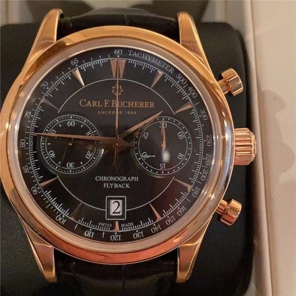 F. Bucherer Classic Chronograph Quartz Watch