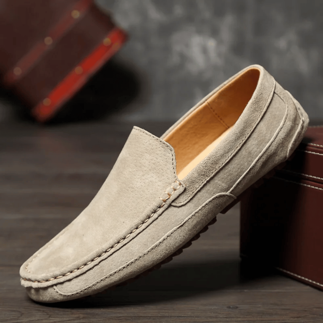 Nicolo Roma Suede Loafers