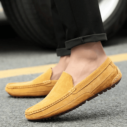 Nicolo Roma Suede Loafers