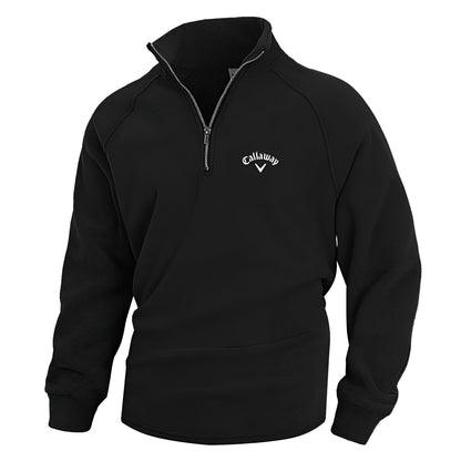 Callaway Heritage Cotton Half Zip Jumper