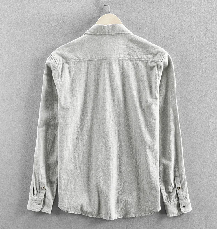 Grayson Breezy Cotton Long-Sleeve Shirt