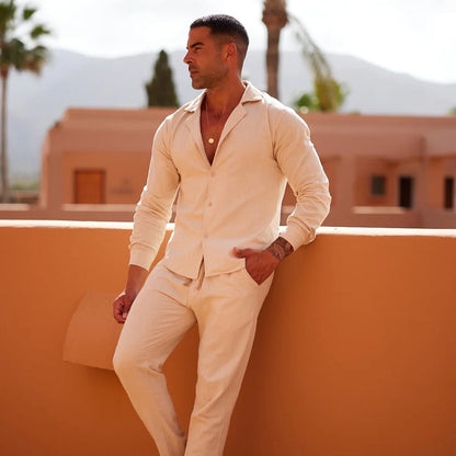 Capri Gentleman’s Linen Set