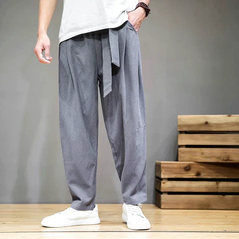 Keiryona Cotton Linen Pants
