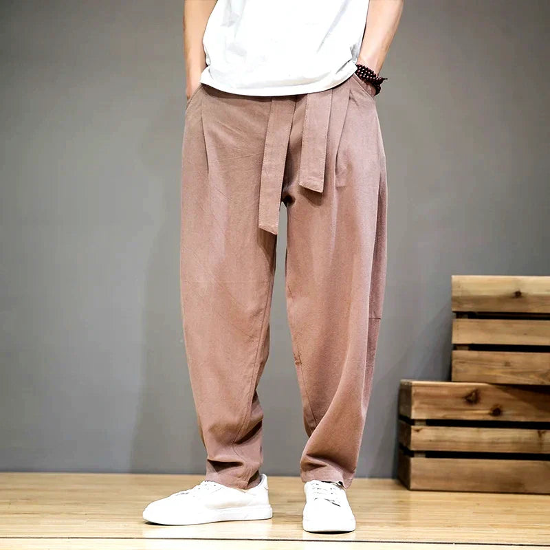 Keiryona Cotton Linen Pants