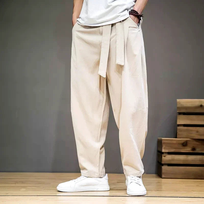 Keiryona Cotton Linen Pants