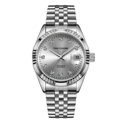 Watch Pink Cohome Automatic