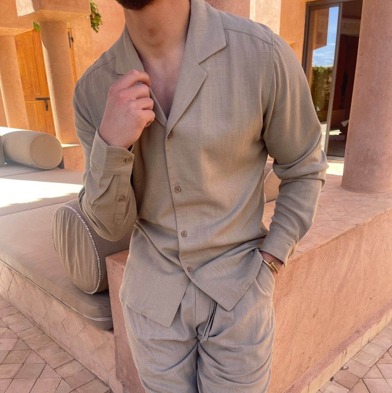 Capri Gentleman’s Linen Set