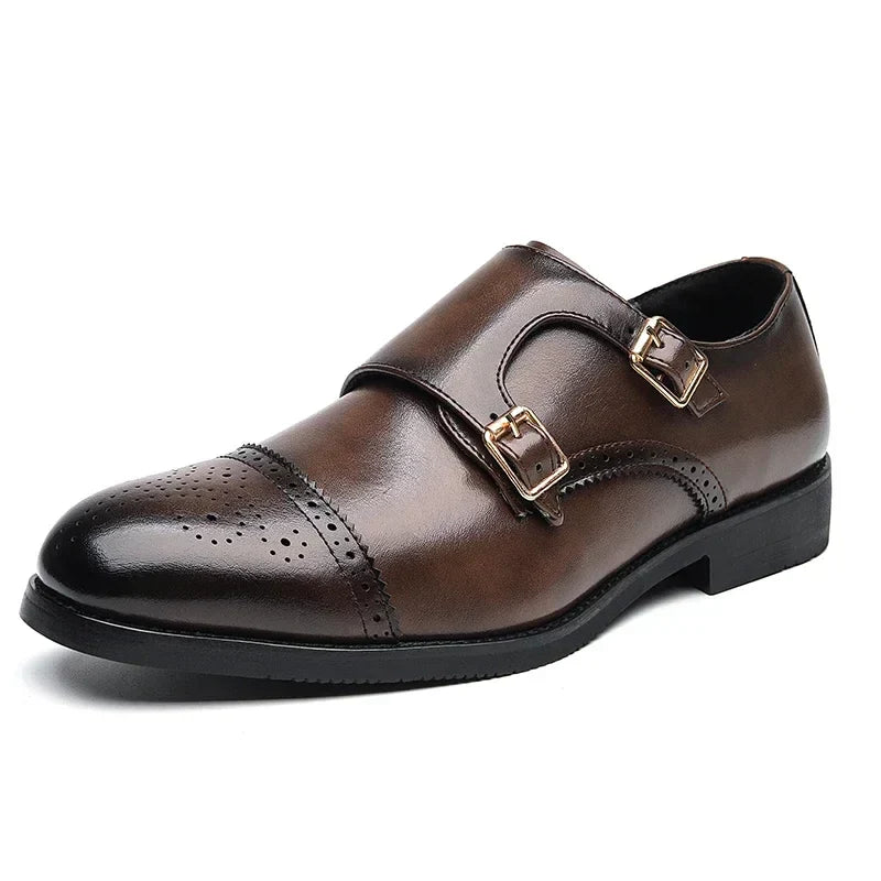 Tom Stratton Genuine Leather Slip On Shoe