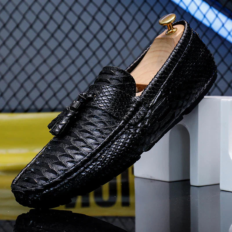 Giancarlo Leather Loafers