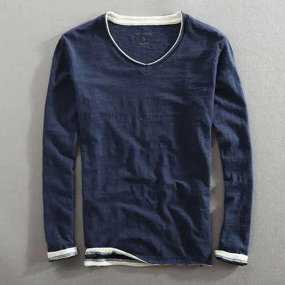 Kaido Long Sleeve Cotton Shirt