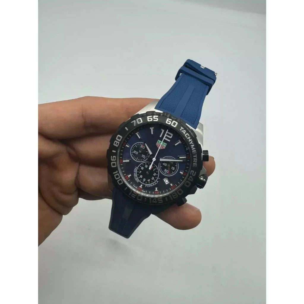 Luxury Sport Watch Tag H. Blue