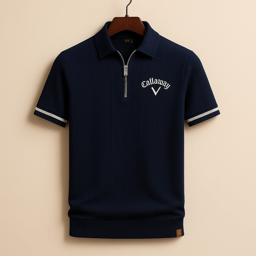 Callaway Zip Knit Polo