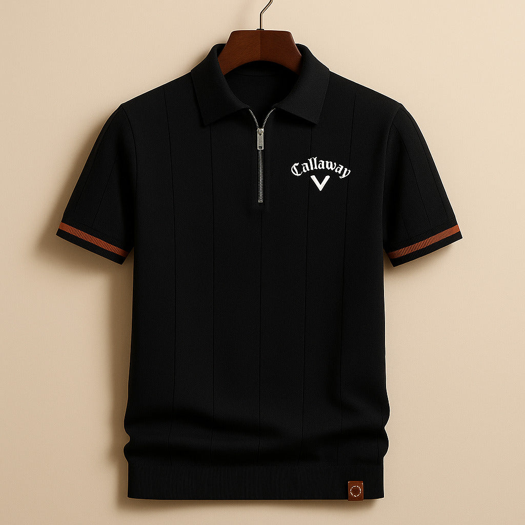 Callaway Zip Knit Polo