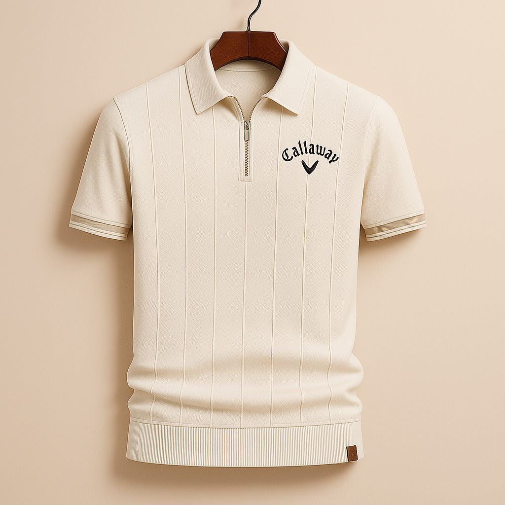 Callaway Zip Knit Polo