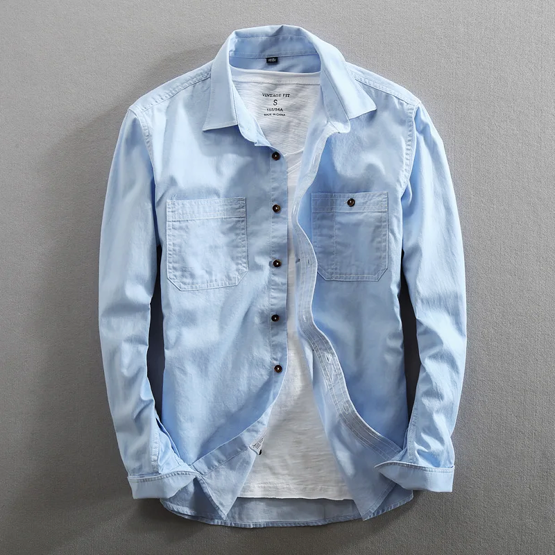 Shigoto Cotton Long Sleeve Shirt