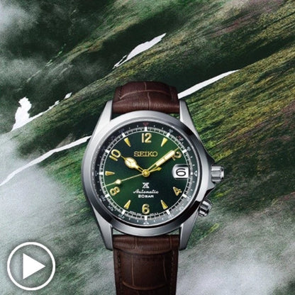 OMG Emerald Classic Leather Watch
