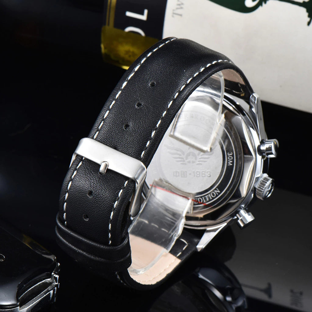 Seagull 1963 ZI ZUAN Retro Pilot Chronograph – Limited Edition