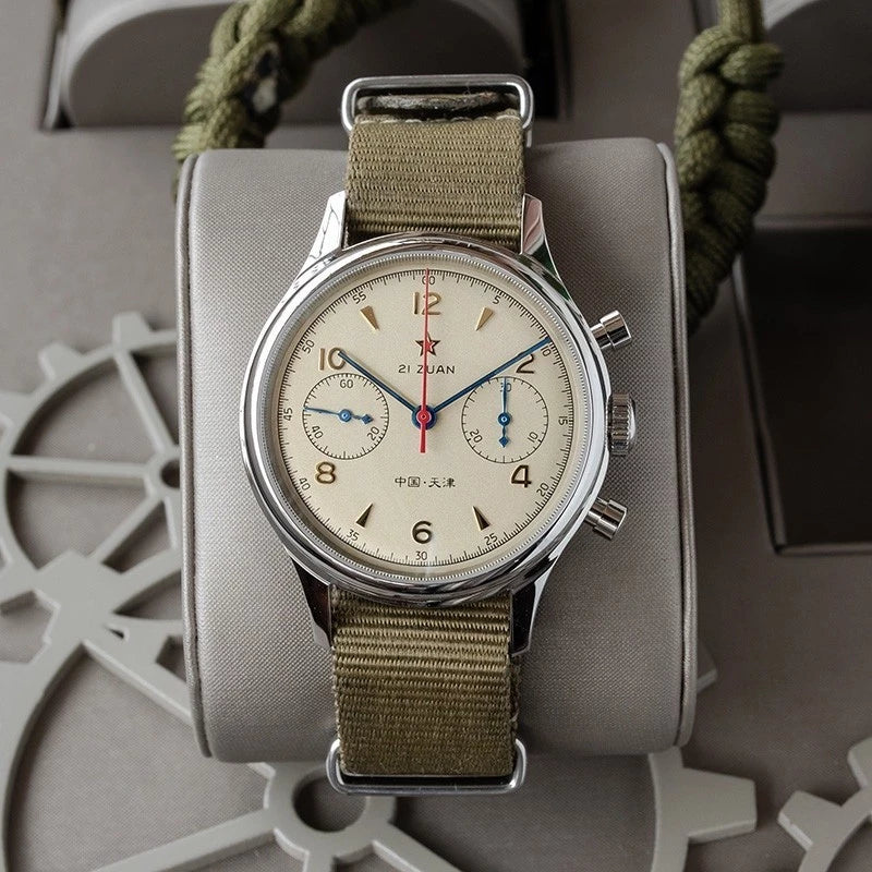 Seagull 1963 ZI ZUAN Retro Pilot Chronograph – Limited Edition