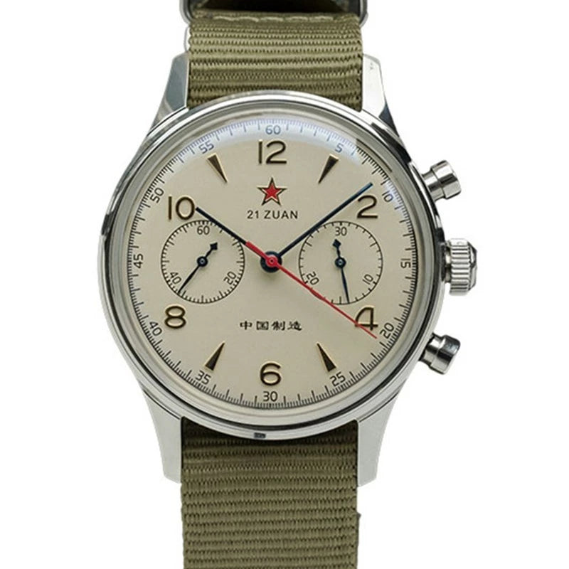 Seagull 1963 ZI ZUAN Retro Pilot Chronograph – Limited Edition