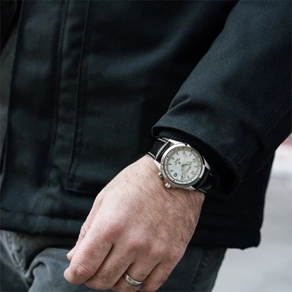 OMG Emerald Classic Leather Watch