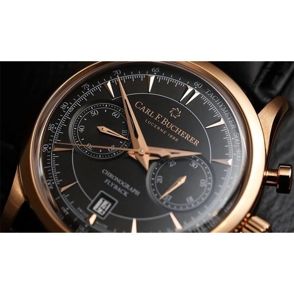 F. Bucherer Classic Chronograph Quartz Watch